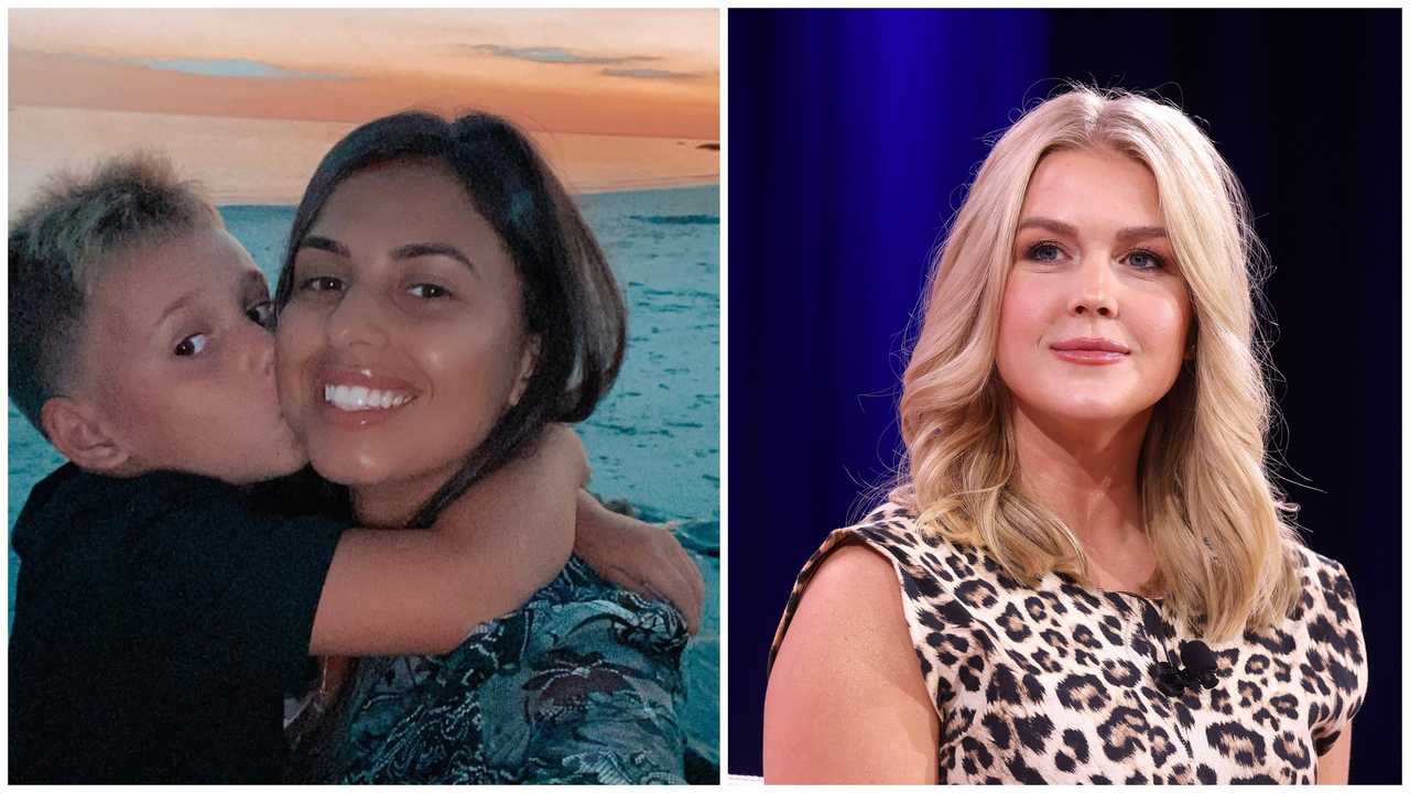 33-year-old Bruna Ferreira, the mother of White House Press Secretary Karoline Leavitt's nephew.