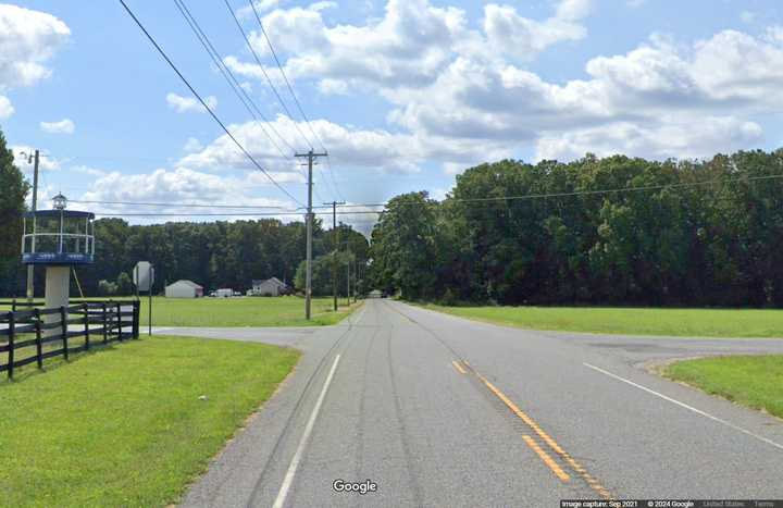 The intersection of Buck and Three Bridge roads in Upper Pittsgrove Township, NJ.