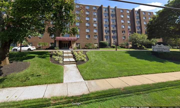 Cambridge Hall apartments on Lower Ferry Road in Ewing Township, NJ.