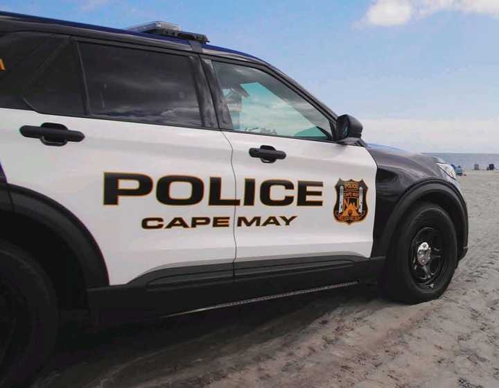 A cruiser for the&nbsp;Cape May (NJ) Police Department.