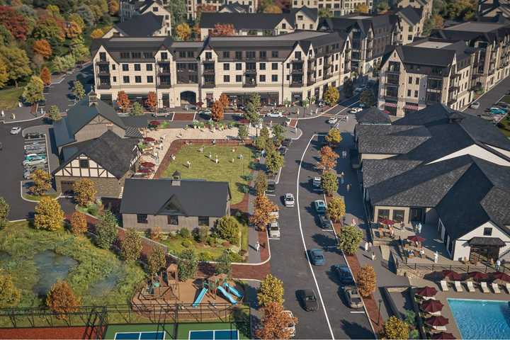 Work Begins On Upscale Village With Apartments, Shops, Ice Rink In Tuxedo