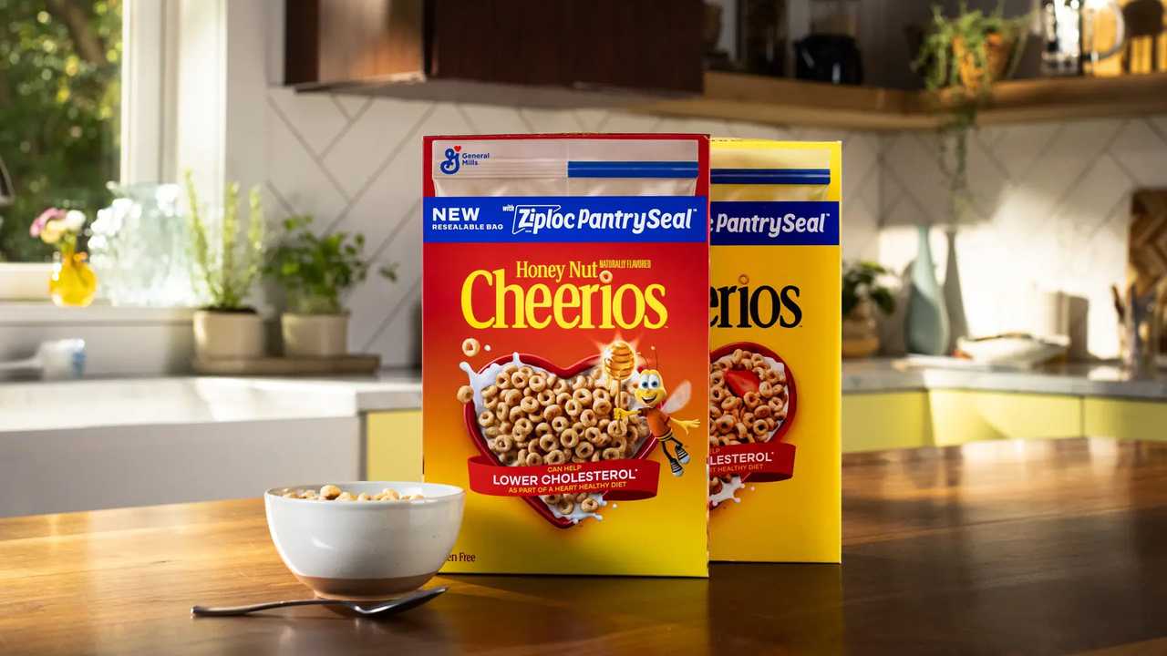Cheerios Launching Ziploc Cereal Bags In Major Change: Where To Buy