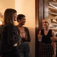 <p>Chloe Troast of Ho-Ho-Kus, far left, is featured in "Sweethearts."</p>