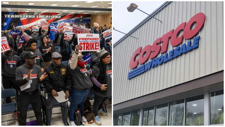 NY Costco Workers Practice Picketing, Union Approves Strike Over ...