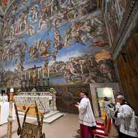 <p>Pope Leo XIV celebrates the first Mass of his papacy on May 9, 2025.</p>
