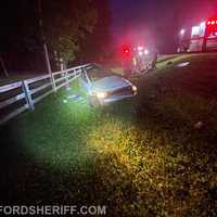 <p>The aftermath of the crash in Stafford County.</p>