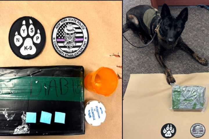 Over 1K Grams Of Fentanyl Seized In Taconic Traffic Stop In East Fishkill: Police