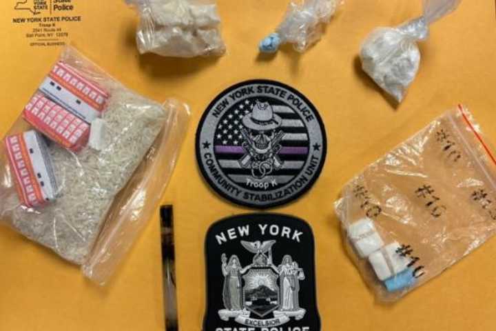 Hundreds Of Fentanyl Bags, Crack Seized In Taconic Parkway Drug Bust In East Fishkill: Police