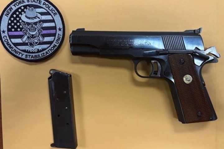 K9 Sniffs Out Stolen Gun On Taconic Parkway In Westchester: Duo Arrested, Police Say
