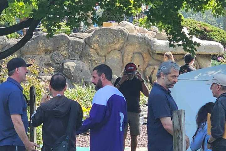 Adam Sandler, Judd Apatow Spotted Filming 'Happy Gilmore 2' At Hackettstown Golf Course