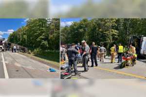 5 Dead, Dozens Injured After Tour Bus Returning From Niagara Falls Overturns In Western NY
