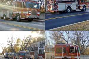 Firefighters Respond To Four-Alarm Warehouse Blaze in Hatfield: Authorities