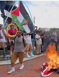 'Burn That Sh—!' DC Protester Who Torched American Flag Learns Fate In Court