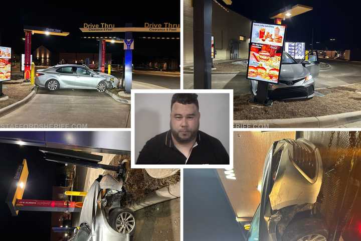 Day After NY DUI Conviction, Man Drunkenly Crashes In Stafford McDonald's Drive-Thru: Sheriff