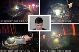 Speeding, Drunk Driver Wrecks Car, Another DUI Driver Stops To Check Scene In Stafford: Sheriff