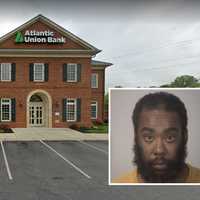 Fire Marshal Helps Deputies Detain Attempted Bank Robber In Virginia, Sheriff Says