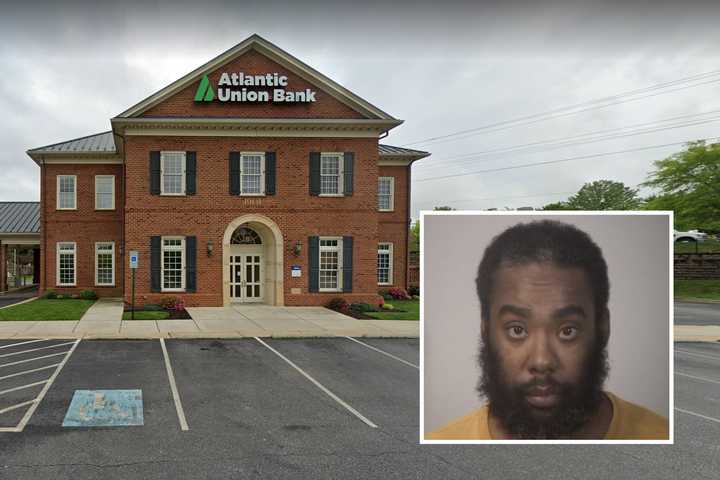 Fire Marshal Helps Deputies Detain Attempted Bank Robber In Spotsylvania, Sheriff Says