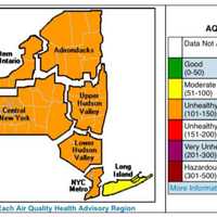Air Quality Alert Issued For Hudson Valley, Long Island Due To Canadian Wildfire Smoke