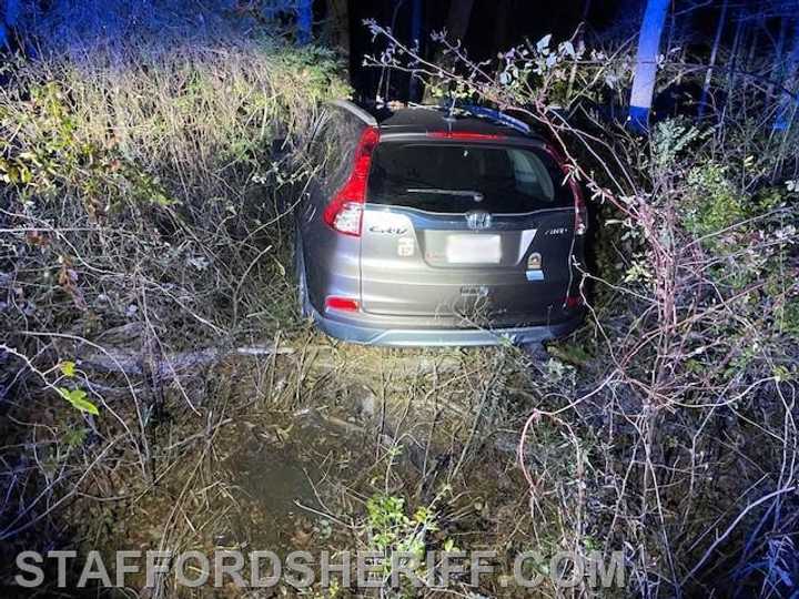 The aftermath of the Stafford County crash.