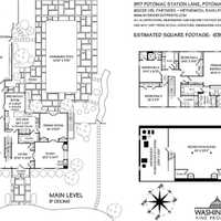 <p>The floor plan at&nbsp;9117 Potomac Station Lane in Potomac</p>