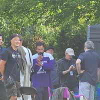 <p>Adam Sandler in Hackettstown filming "Happy Gilmore 2."
  
</p>