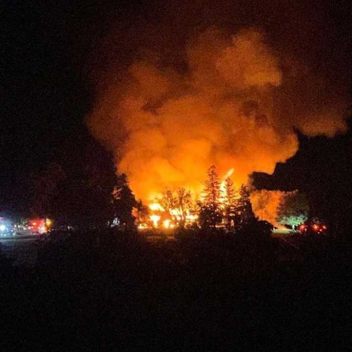 Fire Companies From 4 PA Counties Respond To Massive Barn, House Fire