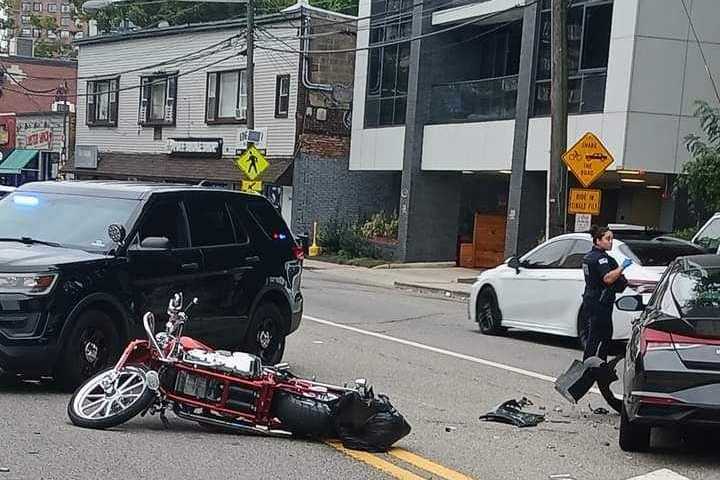 Motorcyclist Struck By Car In Edgewater