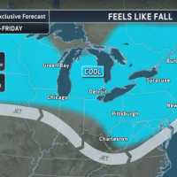 <p>Temperatures 5 to 15 degrees below average are expected across much of the Northeast from Tuesday, Sept. 22, through Friday, Sept. 25, with patchy frost possible in interior northern New England.
  
</p>