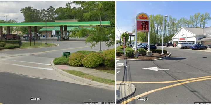 Quick Chek on Route 9 in Bayville, NJ, and&nbsp;the Wawa on Route 9 in Old Bridge,&nbsp;NJ.