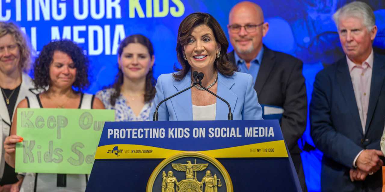 Hochul Signs Bill Restricting 'Addictive' Social Media Feeds Targeting