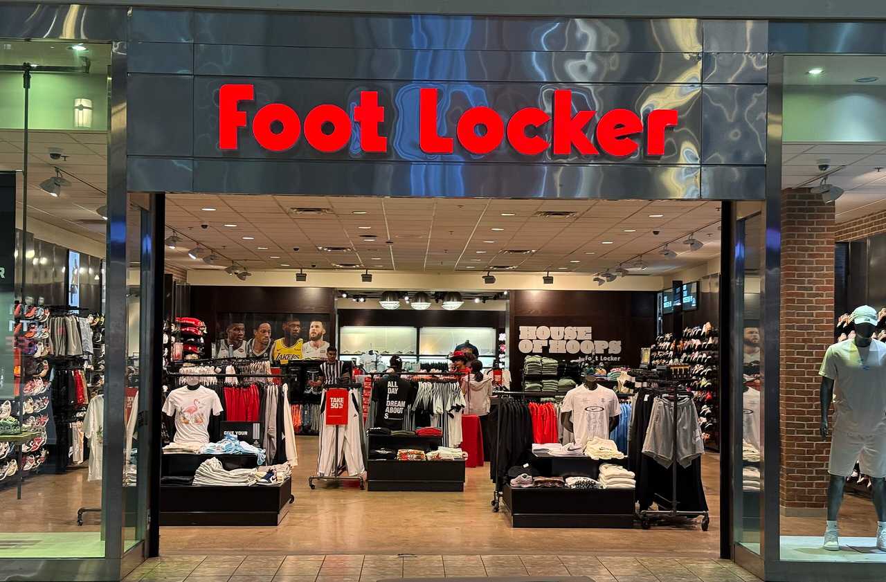 A Foot Locker store inside the Oxford Valley Mall in Middletown Township, Bucks County, PA.