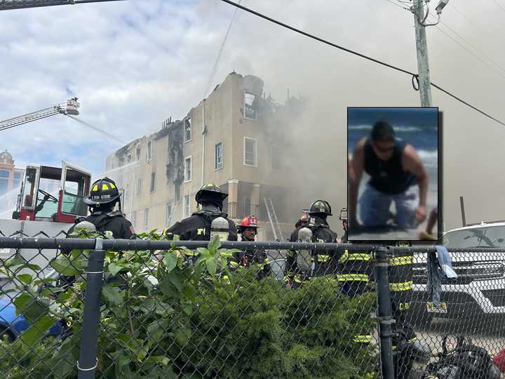 A man named Gene was airlifted to a burn center after a fire ripped through three apartment buildings in Atlantic City, NJ, on July 11, 2024, according to a GoFundMe page.