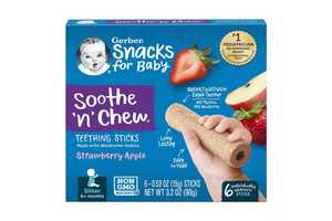 Gerber Recalls, Discontinues Teething Sticks Sold In CT After Child Sent To ER