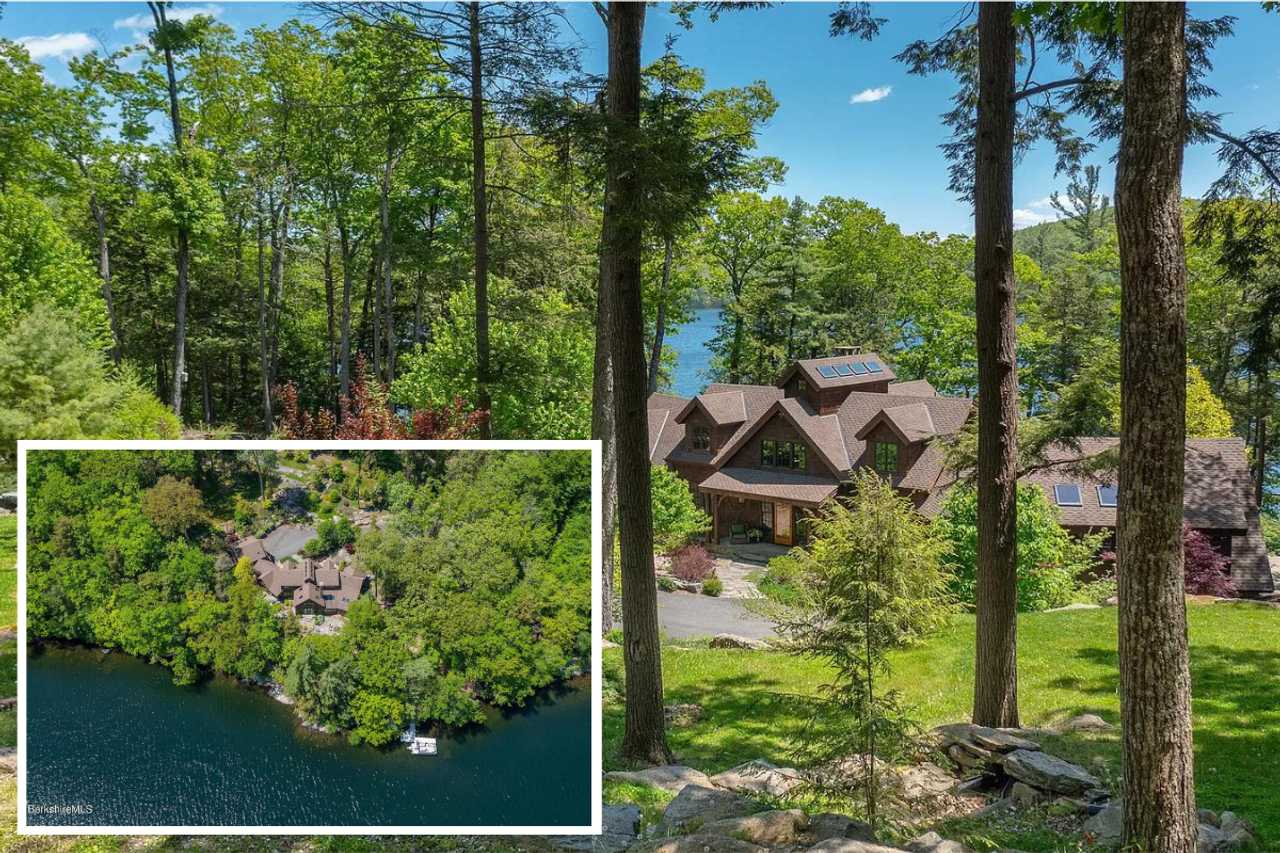 'Gated Heaven' Western Mass Estate Offers Lakefront View, More
