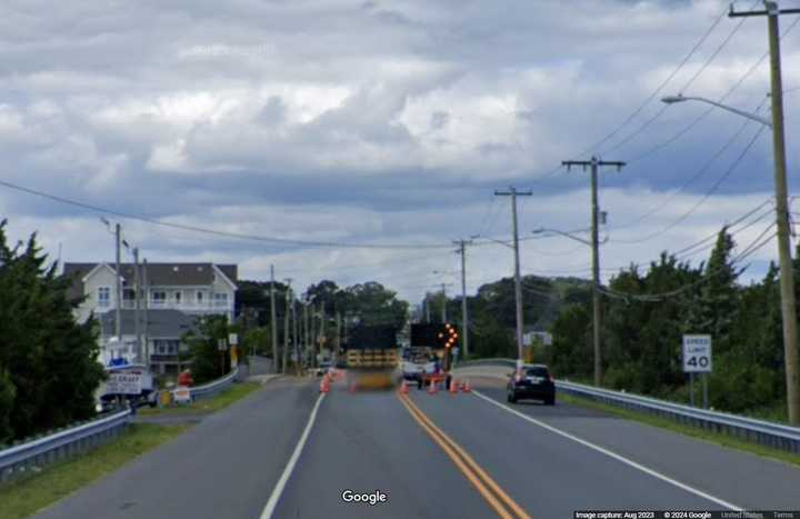 Route 152 near Graef Boat Yard in Egg Harbor Township, NJ.
  
