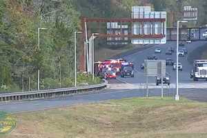 Vehicle Crashes, Rolls Over Near I-195 Exit Of Garden State Parkway In Wall Twp.: NJDOT