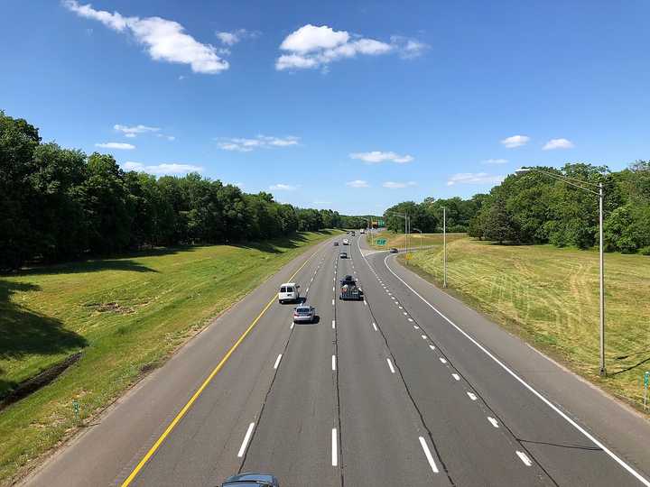 The&nbsp;Garden State Parkway in Tinton Falls, NJ.