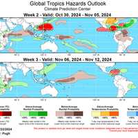 <p>According to the National Weather Service’s Global Tropical Hazards Outlook, it could form form as early as Tuesday, Oct. 29.
  
</p>