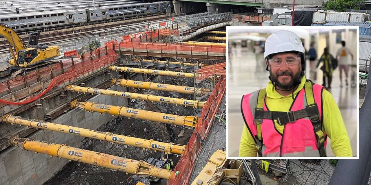 Jorge Sanchez, 52, died after falling 50 feet at the Gateway tunnel project in Manhattan on Thursday, Oct. 23.  Jorge Sanchez, 52, died after falling 50 feet at the Gateway tunnel project in Manhattan on Thursday, Oct. 23. 