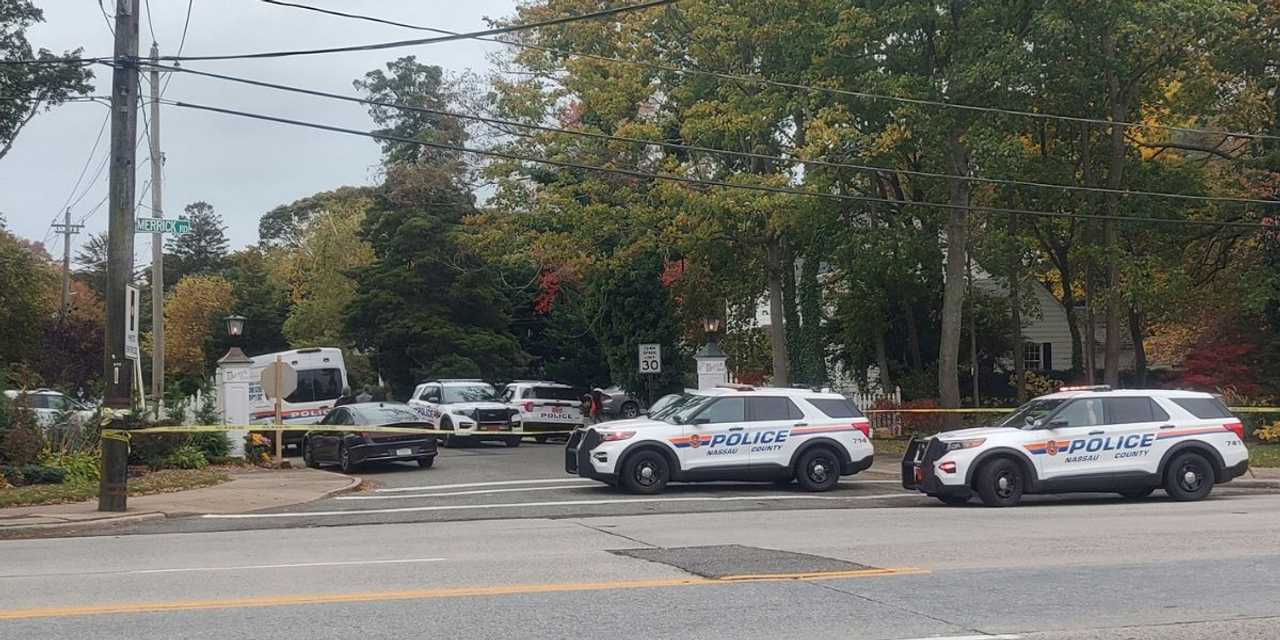 Bay Drive was closed between Merrick Road and Nassau Street.