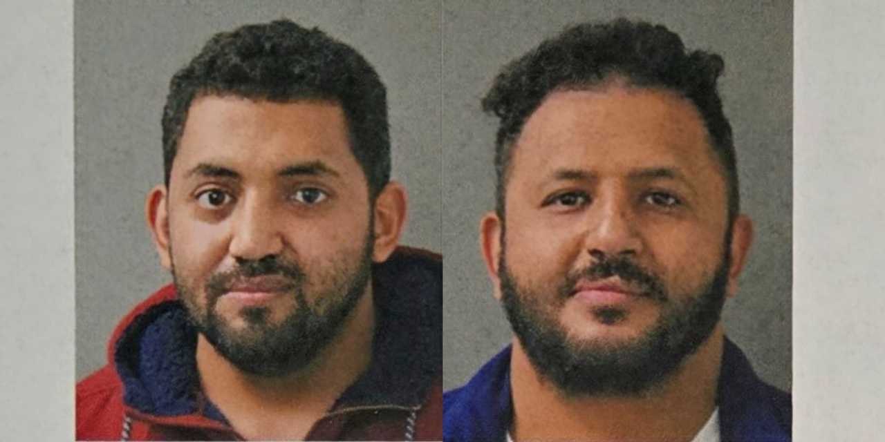 Younis (left) and Amgad Saif.  Younis (left) and Amgad Saif. 