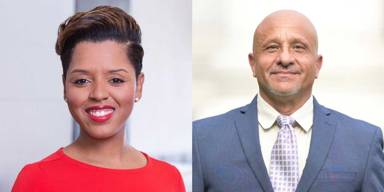 Dorcey Applyrs (left) and&nbsp;Rocco Pezzulo.