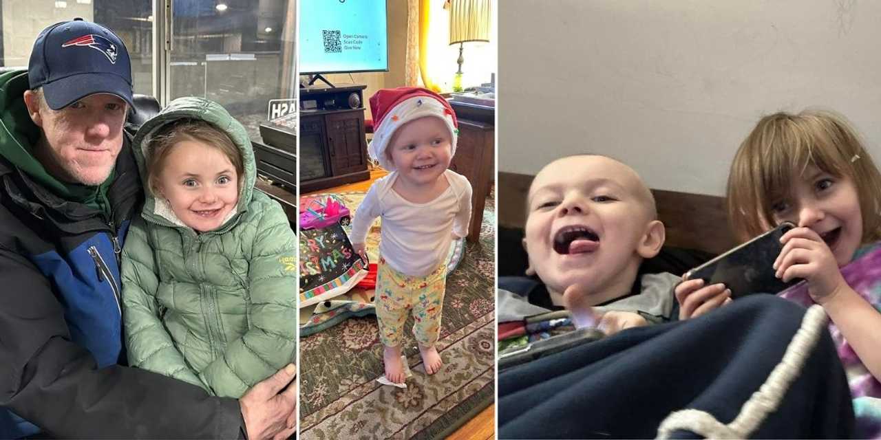 Erick DeCamp, pictured with his children. Erick DeCamp, pictured with his children.