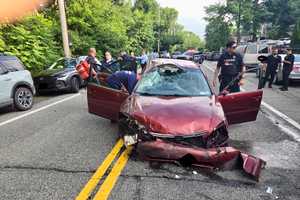 Repeat DWI Driver Flips Car, Wrecks 4 Parked Vehicles On Route 9W: Cops