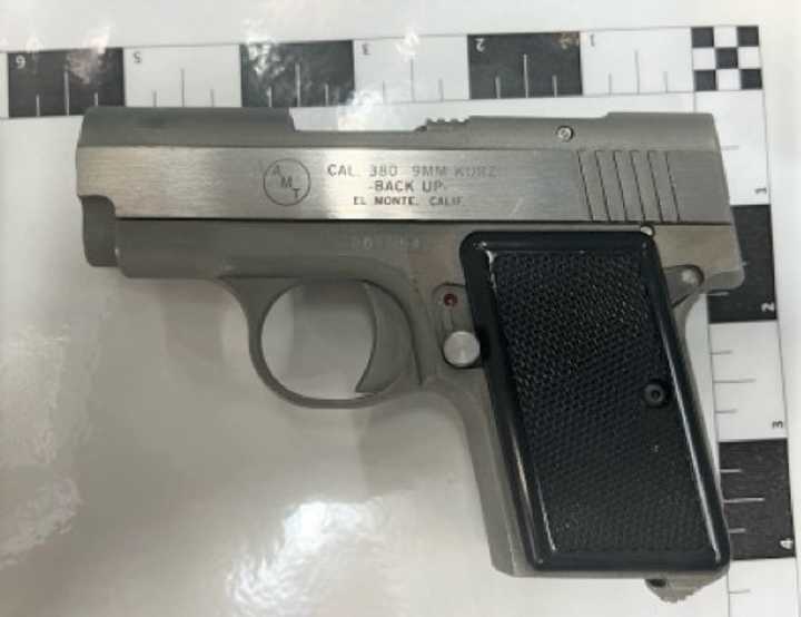 A firearm was recovered at Newark Airport.