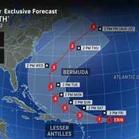 Erin Strengthens To Become First Atlantic Hurricane Of 2025: Here's Latest