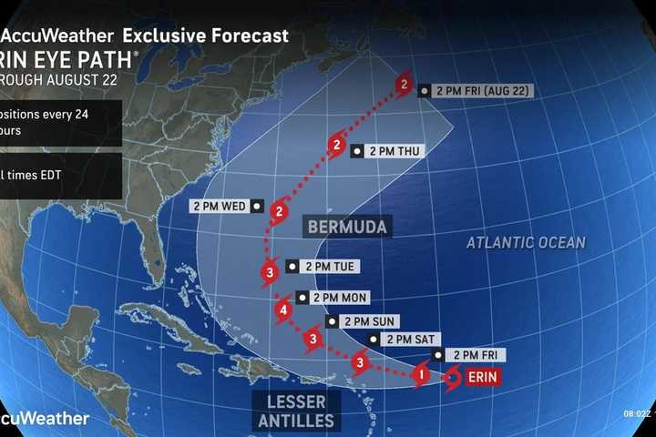 Erin Strengthens To Become First Atlantic Hurricane Of 2025: Here's Latest
