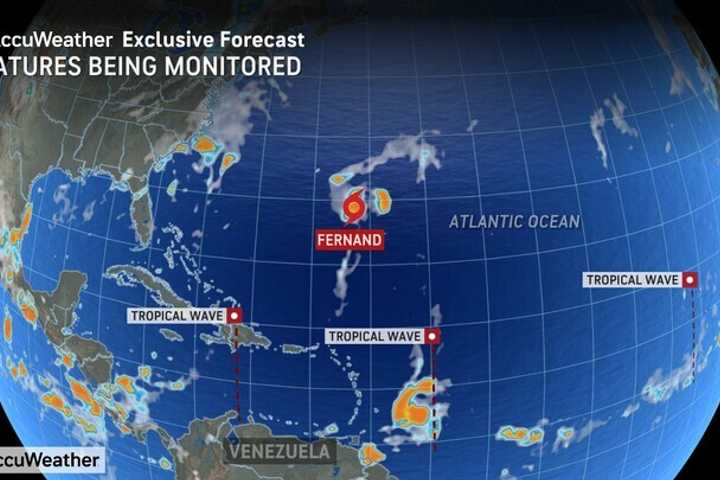 Atlantic On Alert: Tropical Storm Fernand Moves North, Other Systems Being Watched