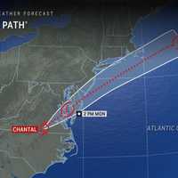 Chantal’s Remnants Will Bring Downpours, Possible Localized Flooding
