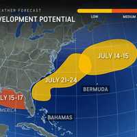 Tropical Activity Picking Up Along East Coast: Here's Latest